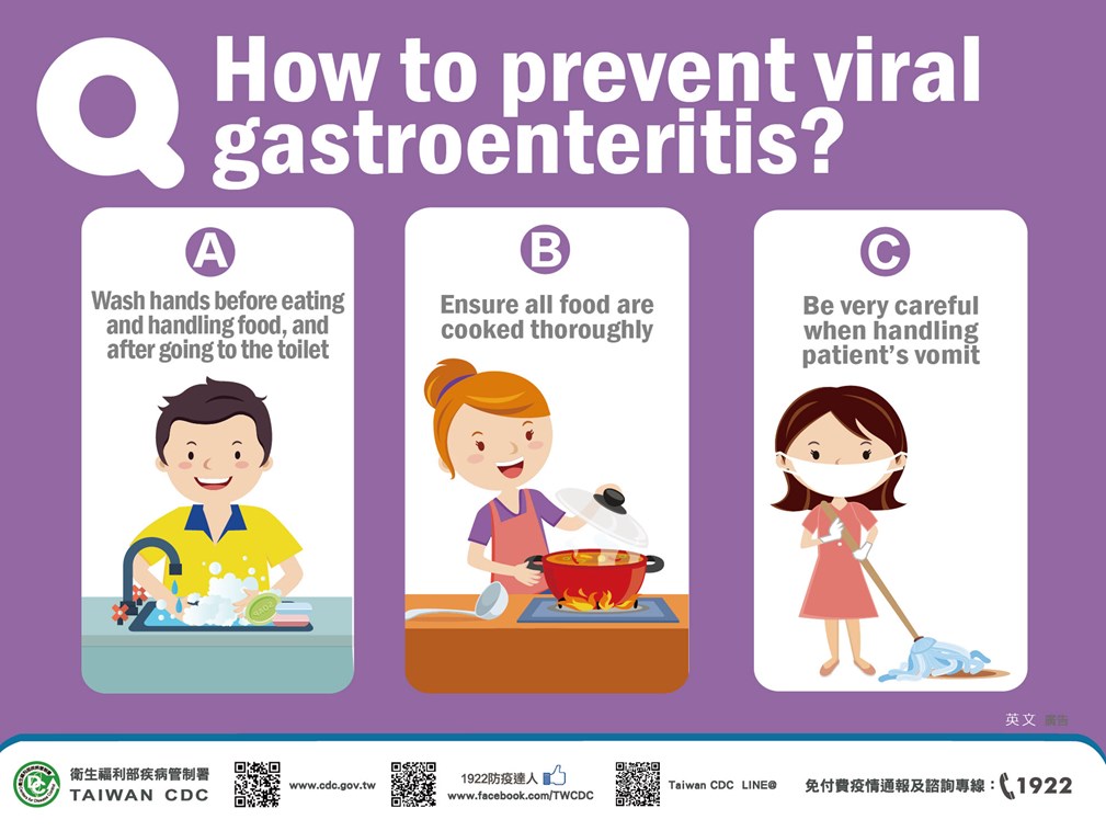 How to prevent viral gastroenteritis