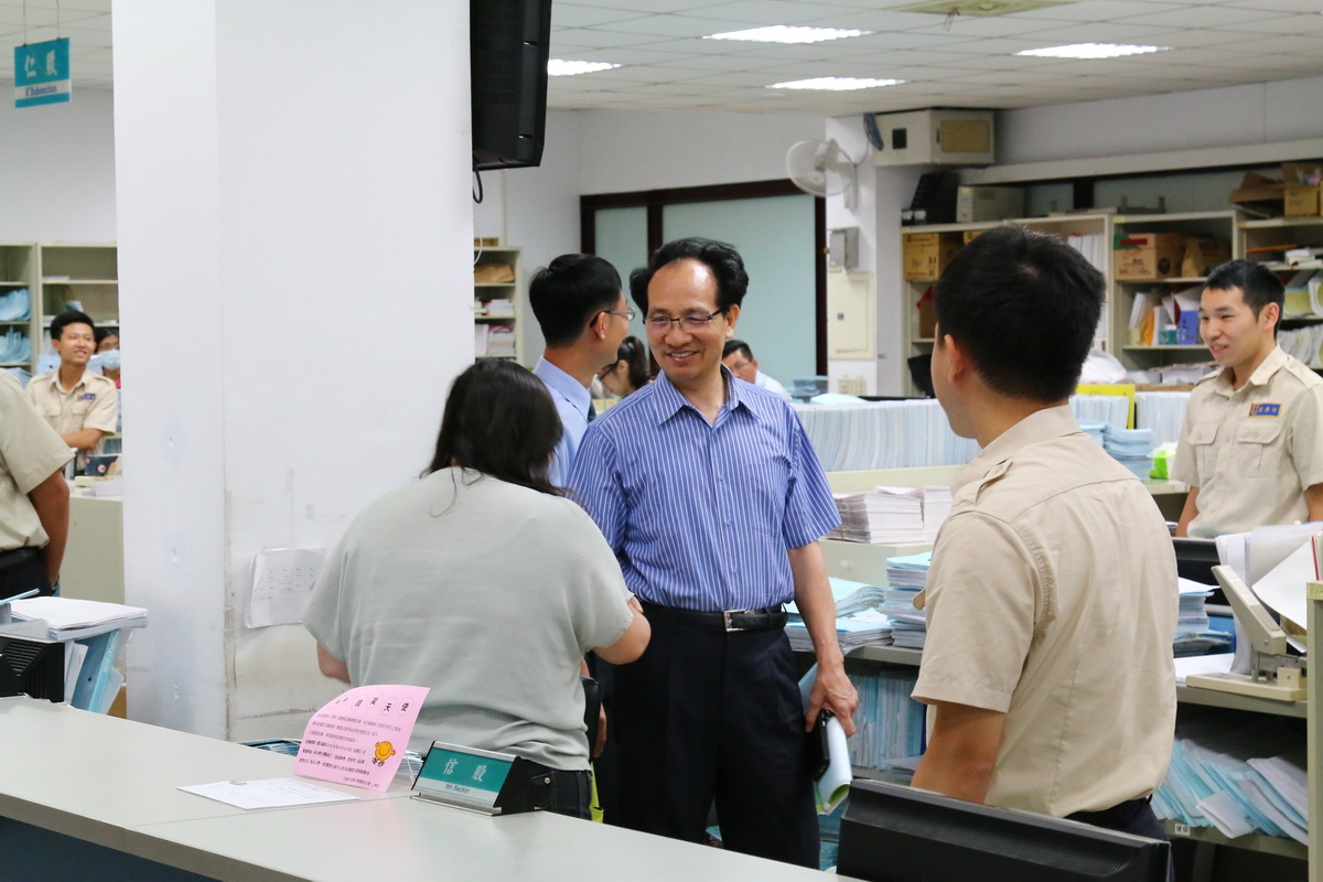 法務部行政執行署朱署長家崎訪視本分署1